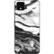 Black and White Marble Ink Google Pixel 4 XL Skin